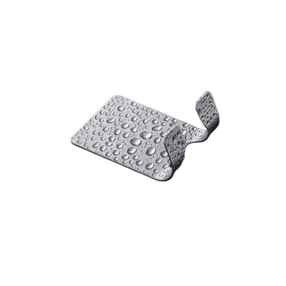Handtuchhalter selbstklebend Silber 4 Stück